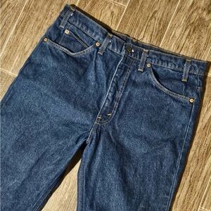 Vintage Levis 40517-0215 Orange Tab Jeans Mens 34x30 Bootcut Made In USA 90s